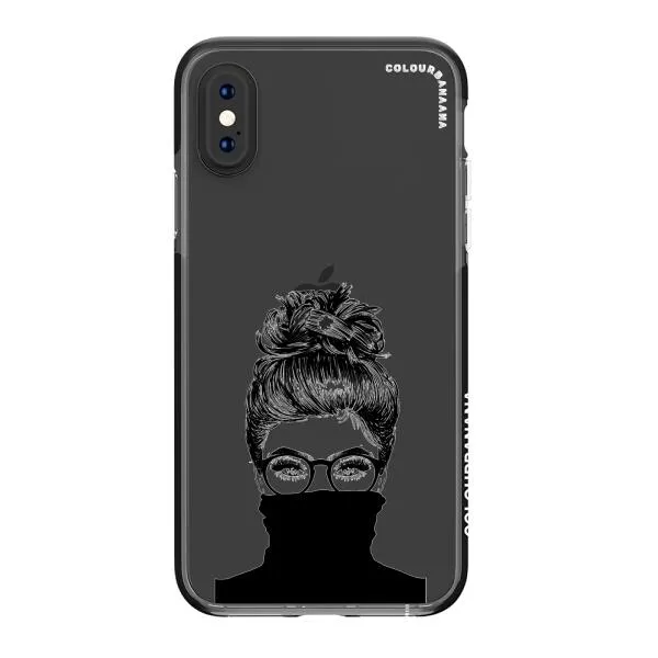 iPhone Case - Beautiful Woman With Messy Bun