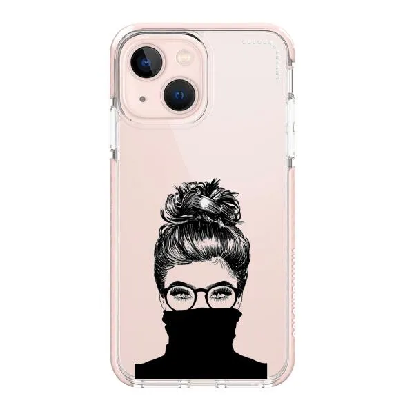 iPhone Case - Beautiful Woman With Messy Bun