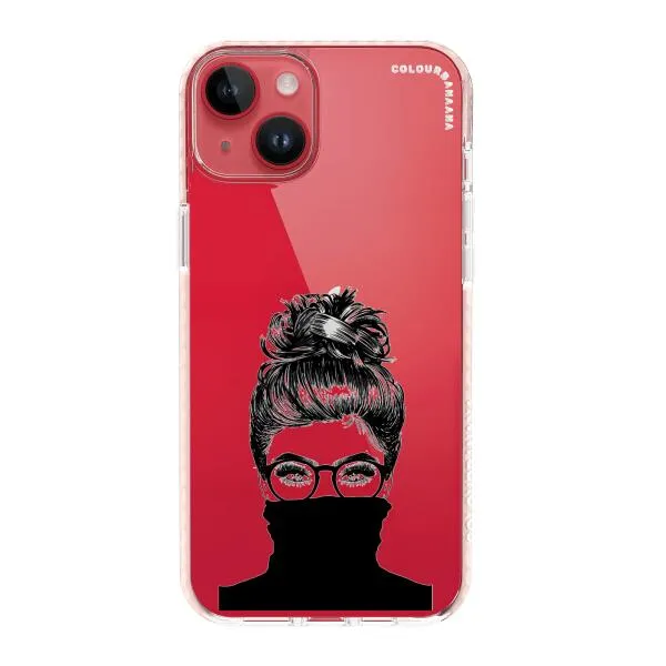 iPhone Case - Beautiful Woman With Messy Bun