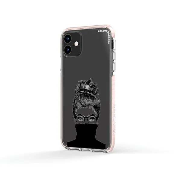 iPhone Case - Beautiful Woman With Messy Bun