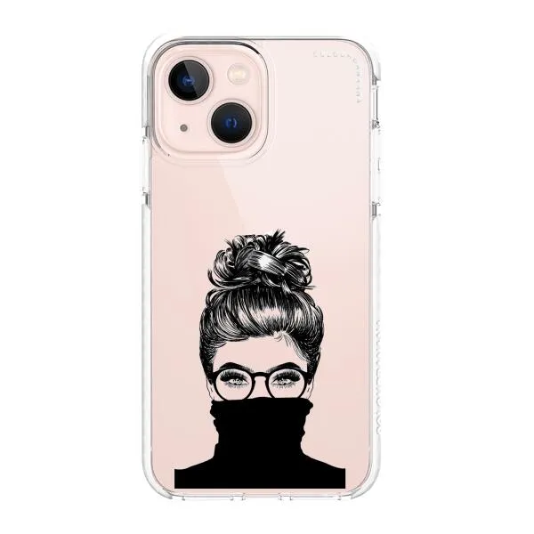 iPhone Case - Beautiful Woman With Messy Bun