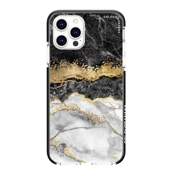 iPhone Case - Black And Gold