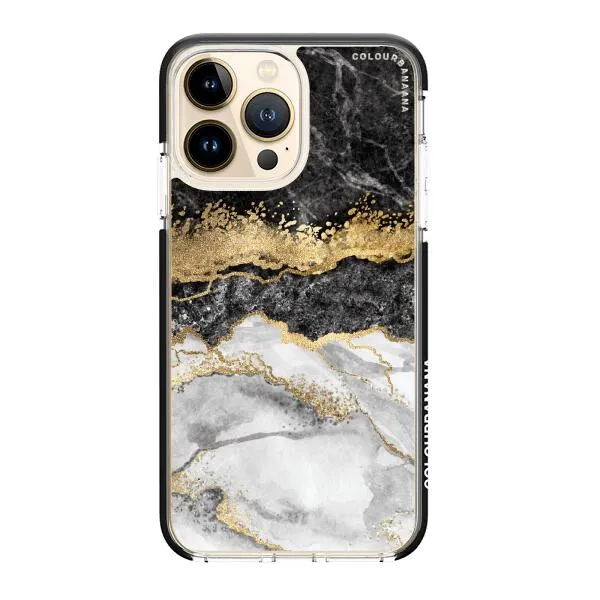 iPhone Case - Black And Gold