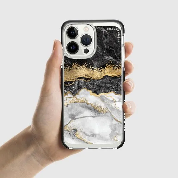 iPhone Case - Black And Gold