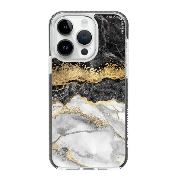 iPhone Case - Black And Gold