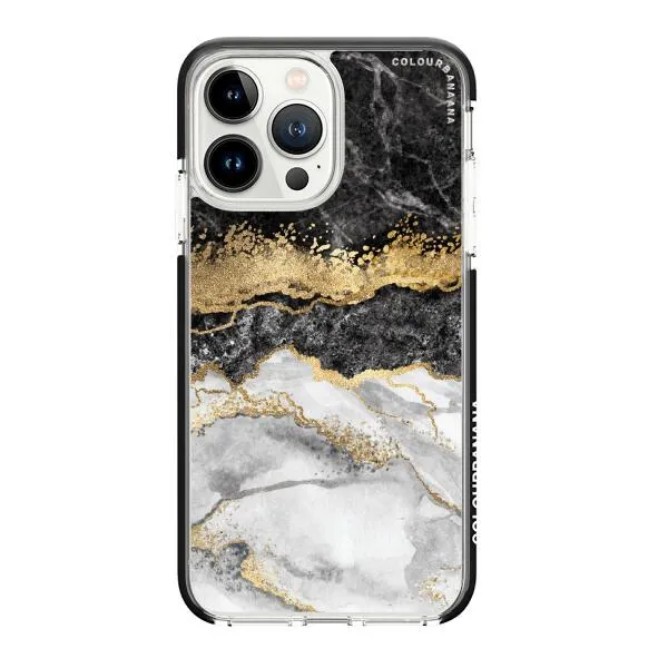 iPhone Case - Black And Gold