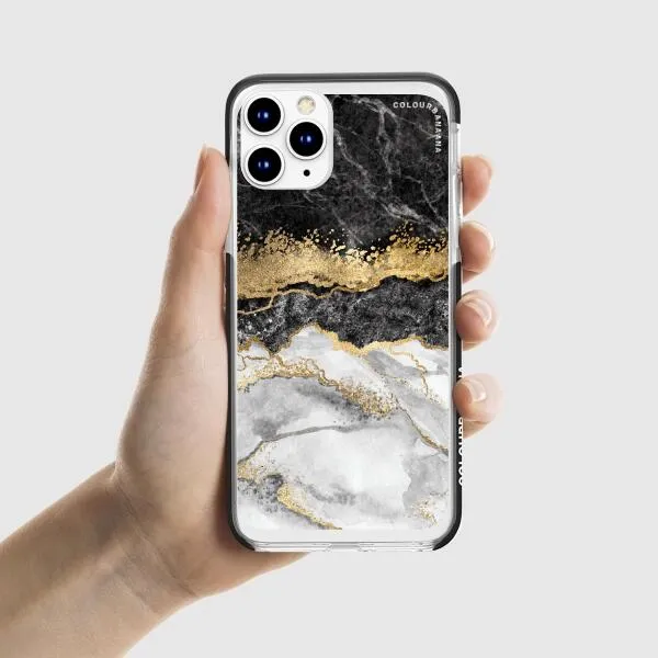 iPhone Case - Black And Gold