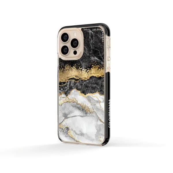 iPhone Case - Black And Gold