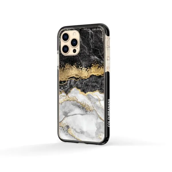iPhone Case - Black And Gold