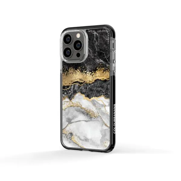 iPhone Case - Black And Gold