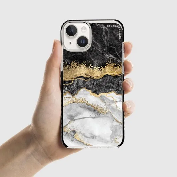 iPhone Case - Black And Gold