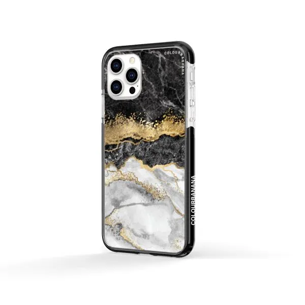 iPhone Case - Black And Gold