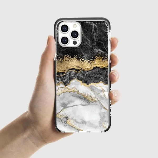 iPhone Case - Black And Gold