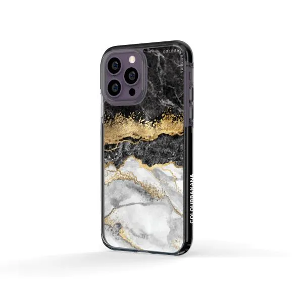 iPhone Case - Black And Gold
