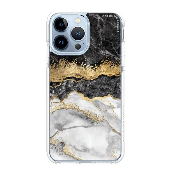 iPhone Case - Black And Gold