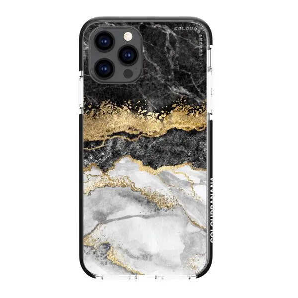 iPhone Case - Black And Gold