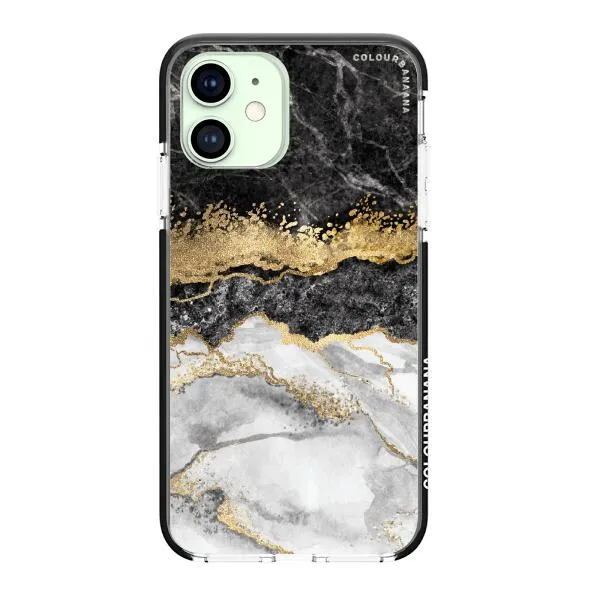 iPhone Case - Black And Gold