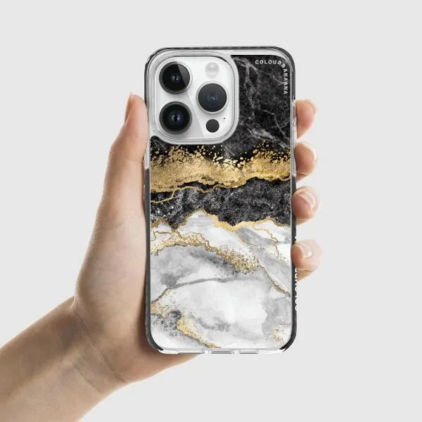 iPhone Case - Black And Gold
