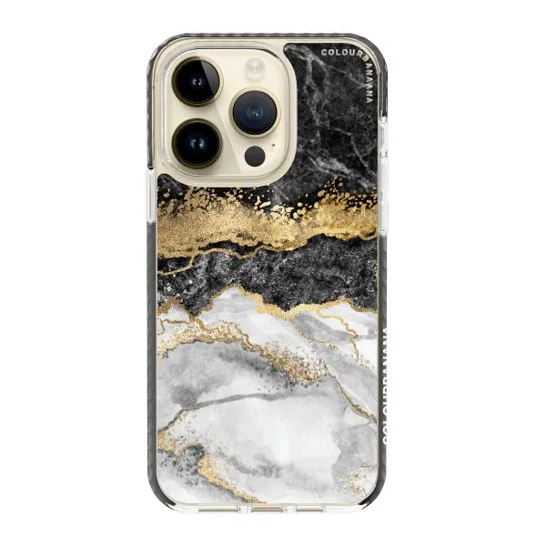 iPhone Case - Black And Gold