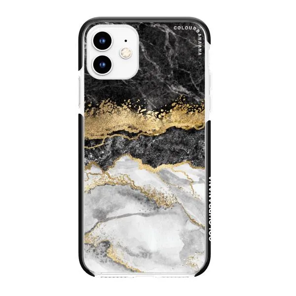 iPhone Case - Black And Gold