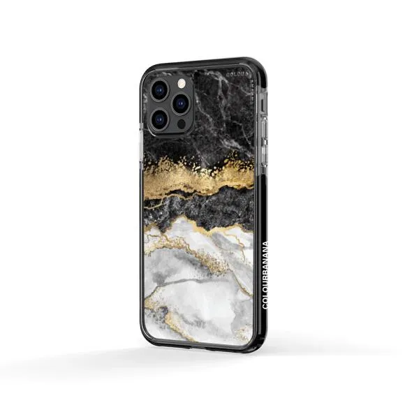 iPhone Case - Black And Gold
