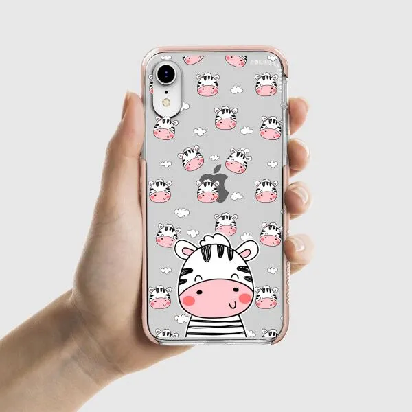 iPhone Case - Cute Zebra