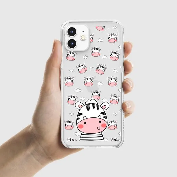 iPhone Case - Cute Zebra