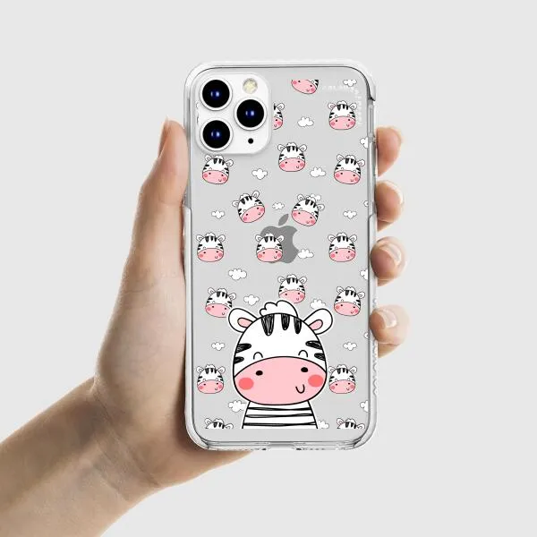 iPhone Case - Cute Zebra