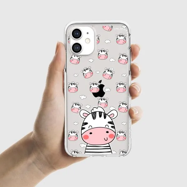 iPhone Case - Cute Zebra
