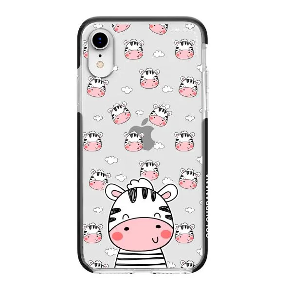 iPhone Case - Cute Zebra