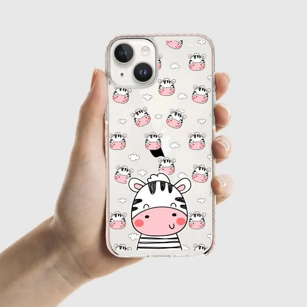 iPhone Case - Cute Zebra