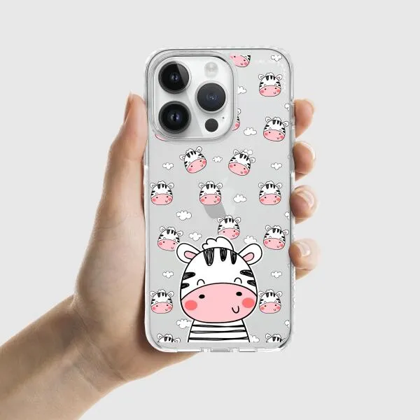 iPhone Case - Cute Zebra