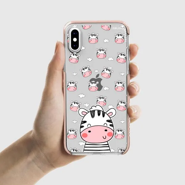 iPhone Case - Cute Zebra