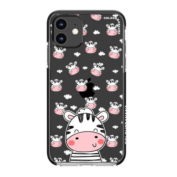 iPhone Case - Cute Zebra