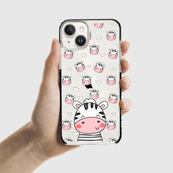 iPhone Case - Cute Zebra