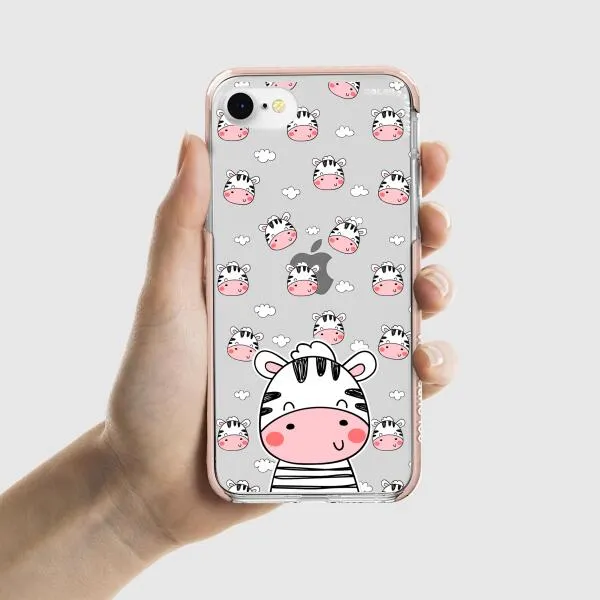 iPhone Case - Cute Zebra