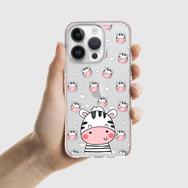 iPhone Case - Cute Zebra