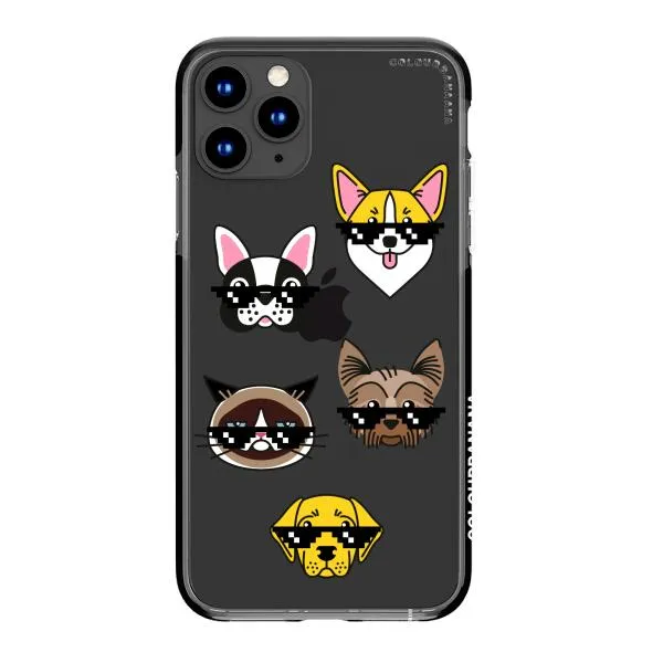 iPhone Case -  Dogs With Glasses