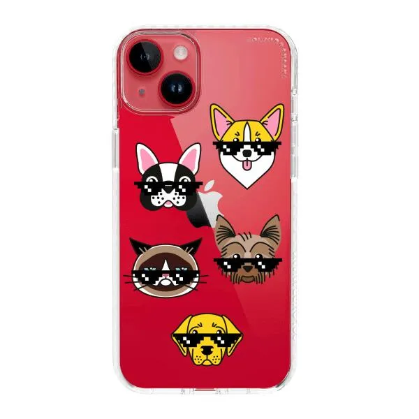 iPhone Case -  Dogs With Glasses