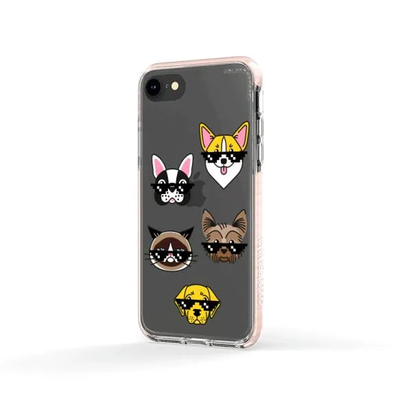 iPhone Case -  Dogs With Glasses
