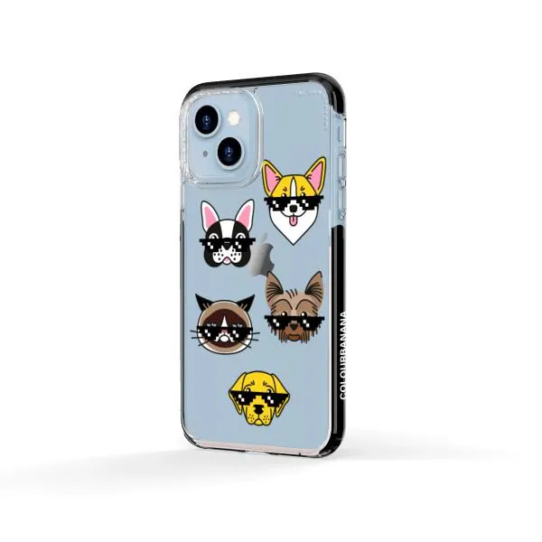 iPhone Case -  Dogs With Glasses