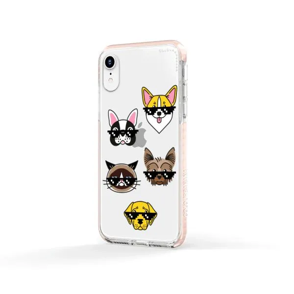 iPhone Case -  Dogs With Glasses