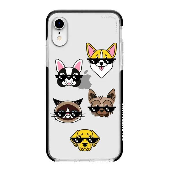 iPhone Case -  Dogs With Glasses