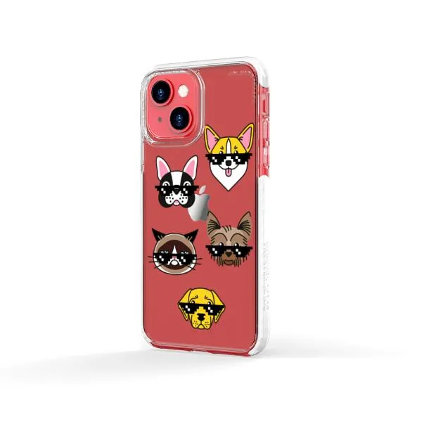 iPhone Case -  Dogs With Glasses