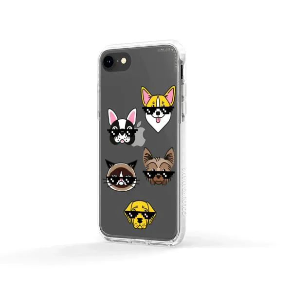iPhone Case -  Dogs With Glasses