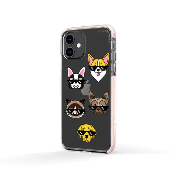 iPhone Case -  Dogs With Glasses