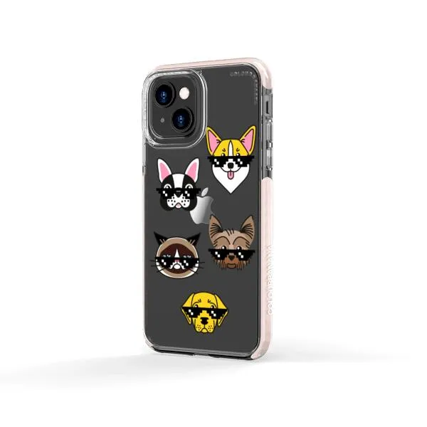 iPhone Case -  Dogs With Glasses