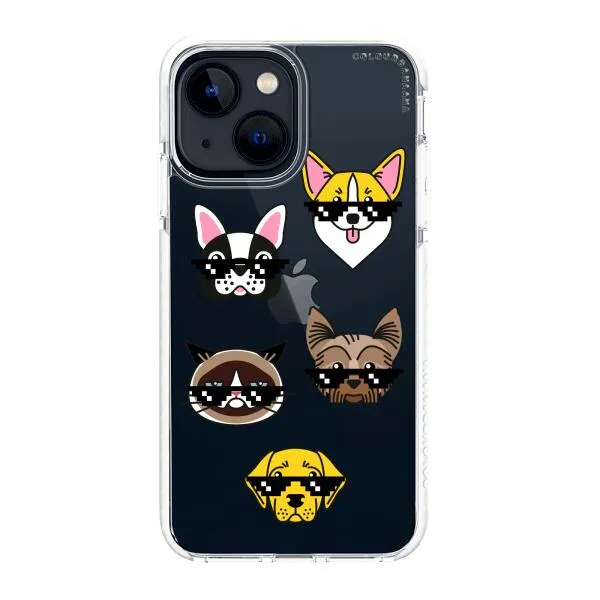 iPhone Case -  Dogs With Glasses