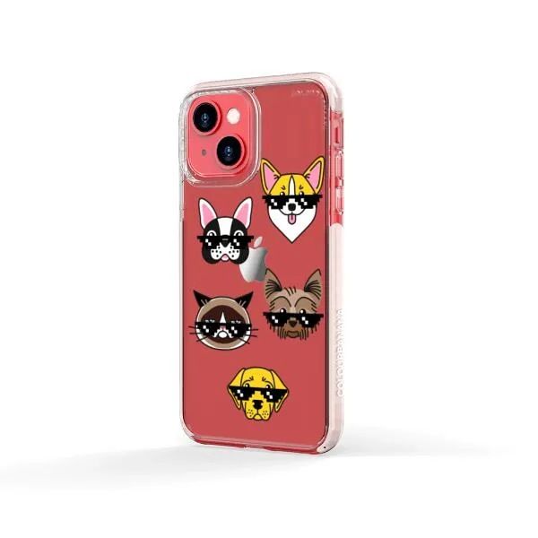 iPhone Case -  Dogs With Glasses