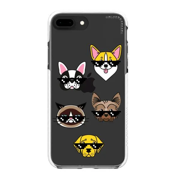 iPhone Case -  Dogs With Glasses